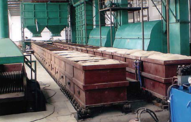 大手筆的浙江杰克液推消失模生產(chǎn)線(xiàn)